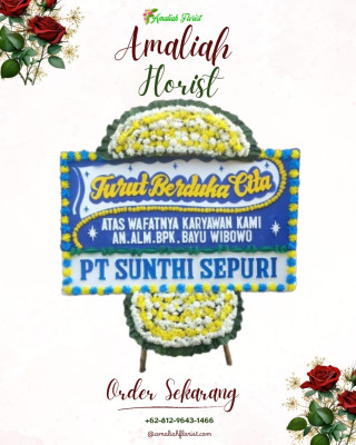 Papan Bunga Duka di Gunungwungkal