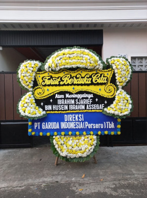 Papan Bunga Duka di Gunungwungkal