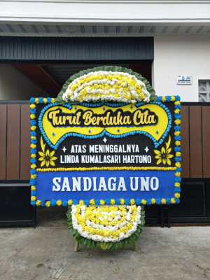 Papan Bunga Duka di Gunungwungkal